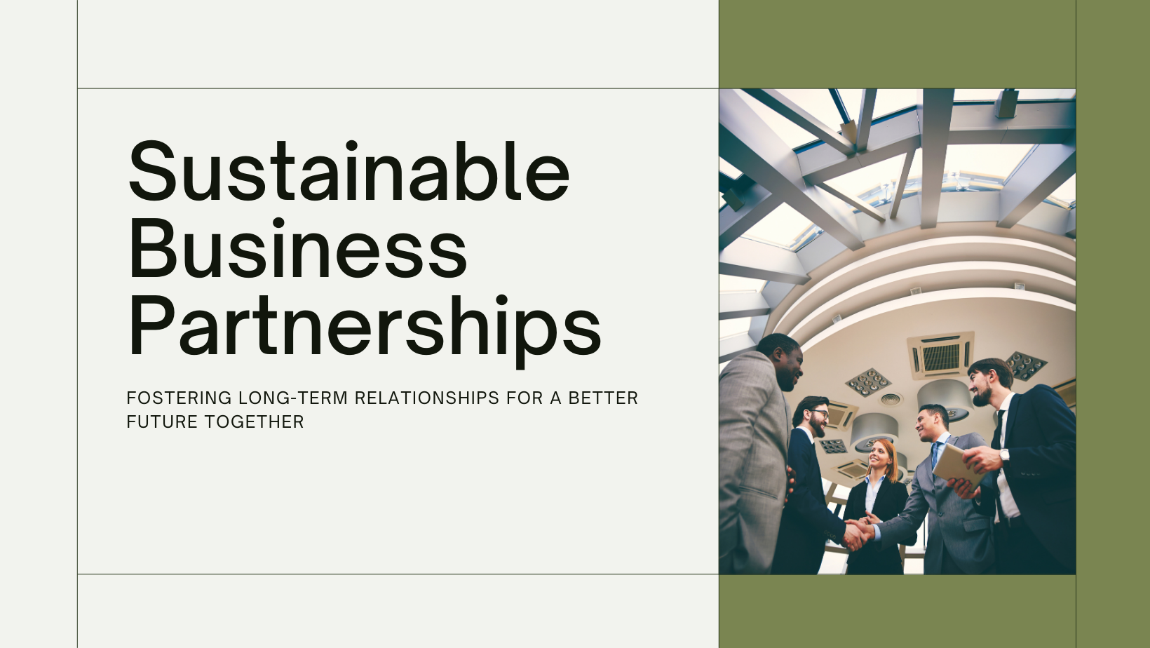 Business Partnerships